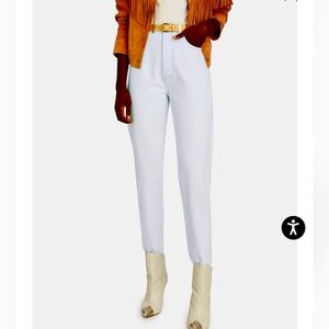 NWT Agolde 90d Pinch Waist High Rise Straight in Ivory/Drum Size 27